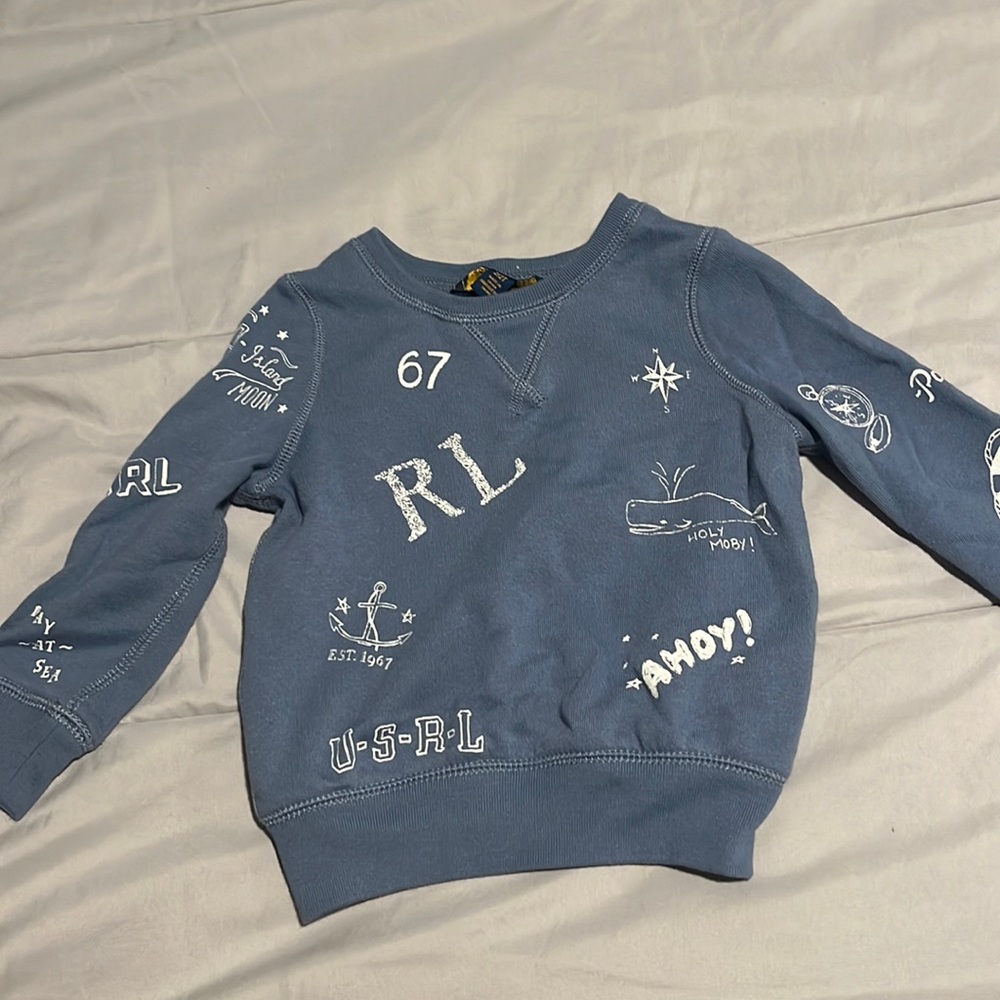 Polo RALPH LAUREN Girls 2T SWEATER pullover
